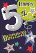Picture of HAPPY 5TH BIRTHDAY CARD